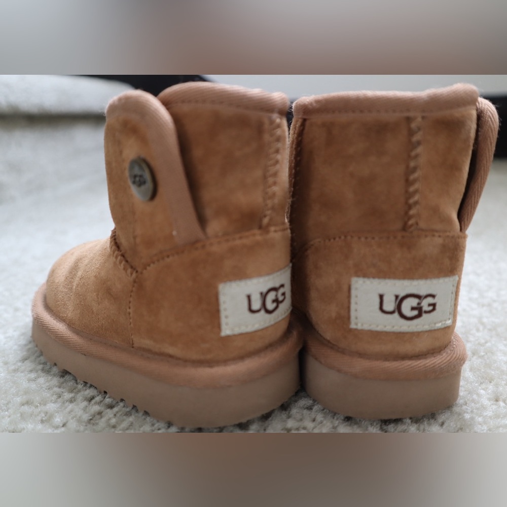 UGG, Kid's Size 6C, UGG Boot, Color Tan, Used